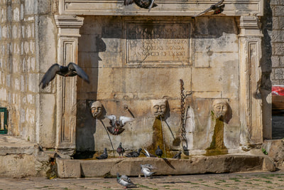 Ston, water well