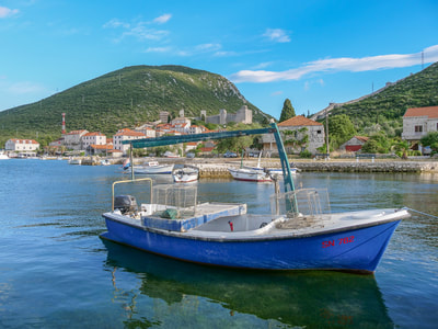 Fishing, Mali Ston, Peljesac, Croatia